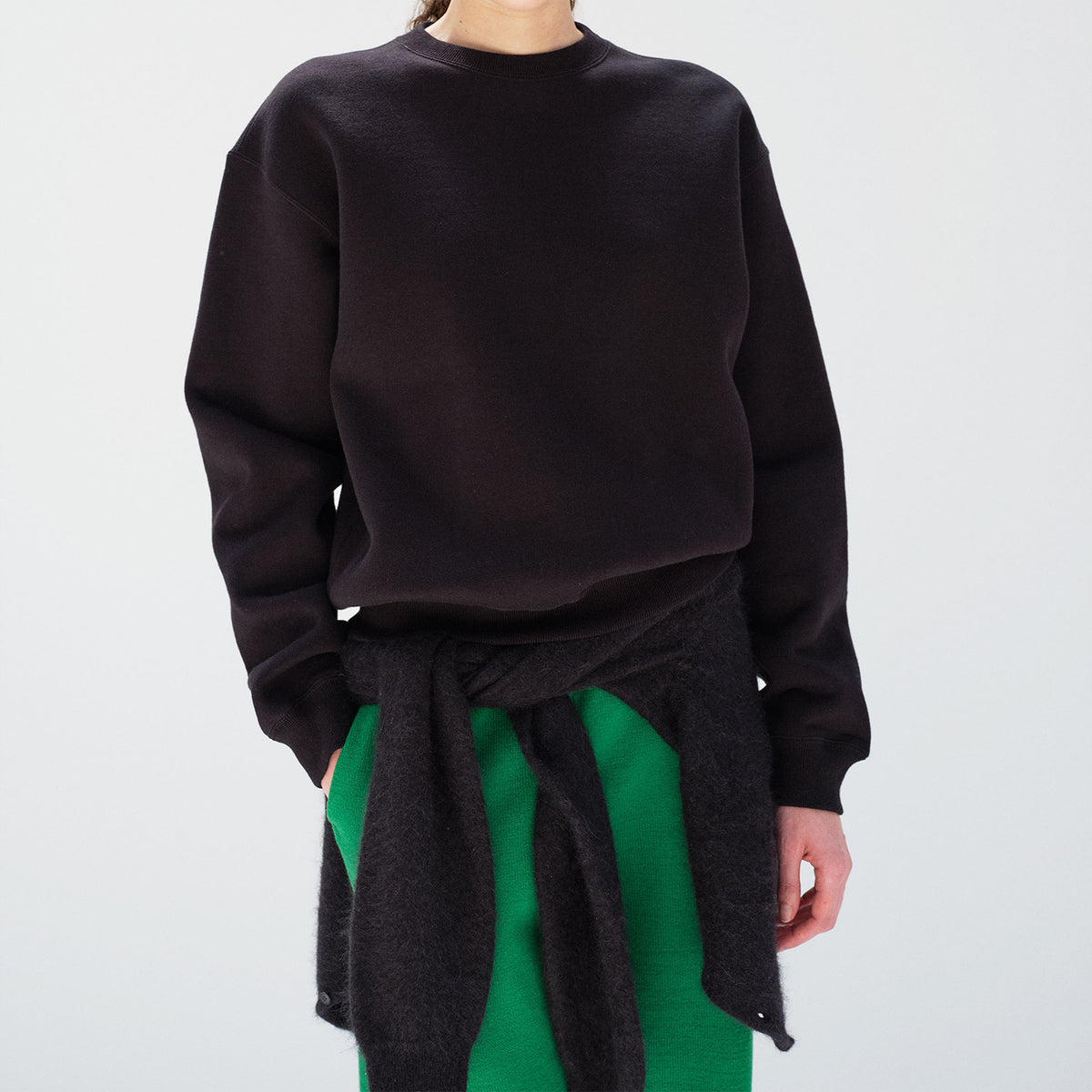 AURALEE/SMOOTH SOFT SWEAT P/O