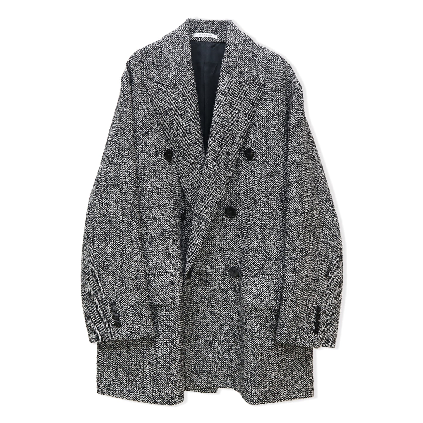 COUTURE D'ADAME/Cottage coat British boucle vintage finish