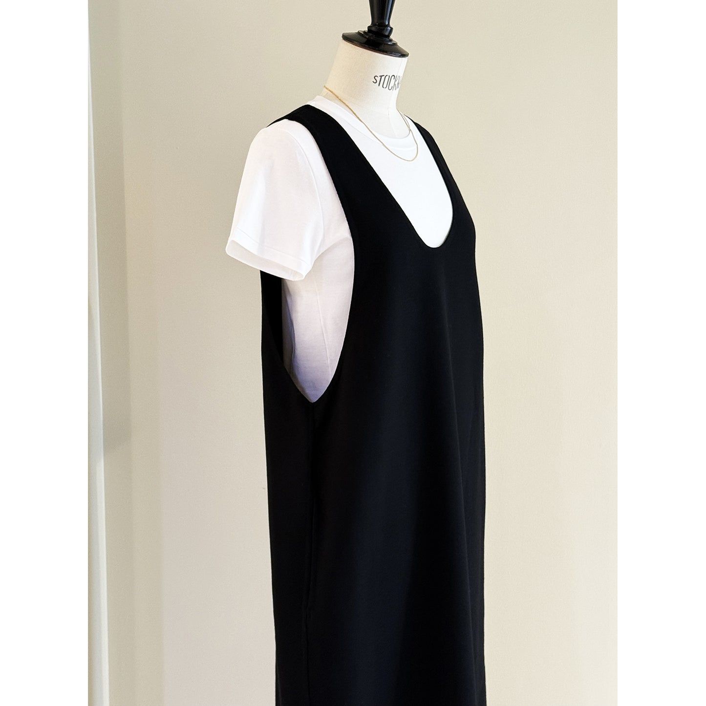 BOWTE/EXTRA FINE WORSTED RIVER LONG DRESS