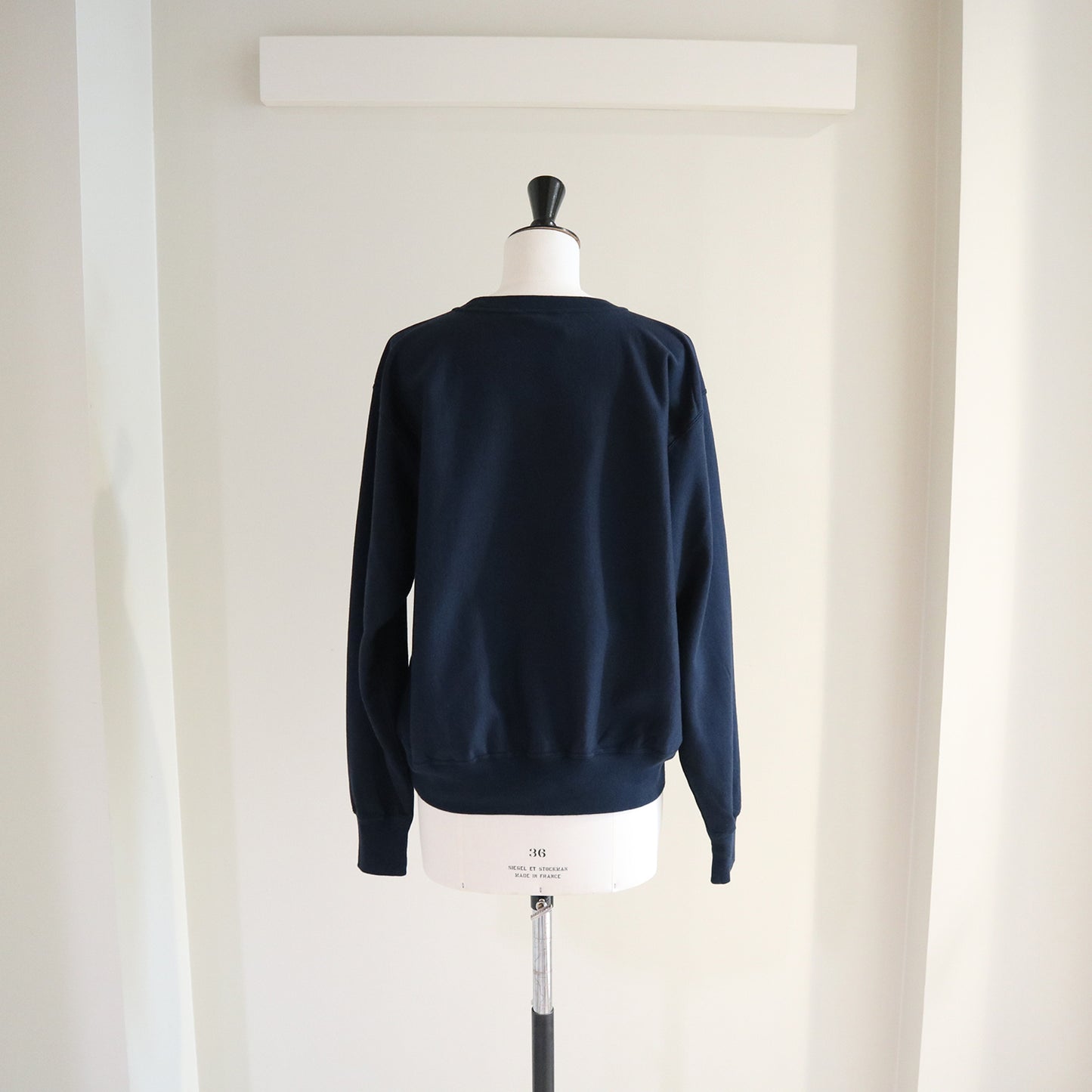 AURALEE /ELASTIC HIGH GAUGE SWEAT P/O