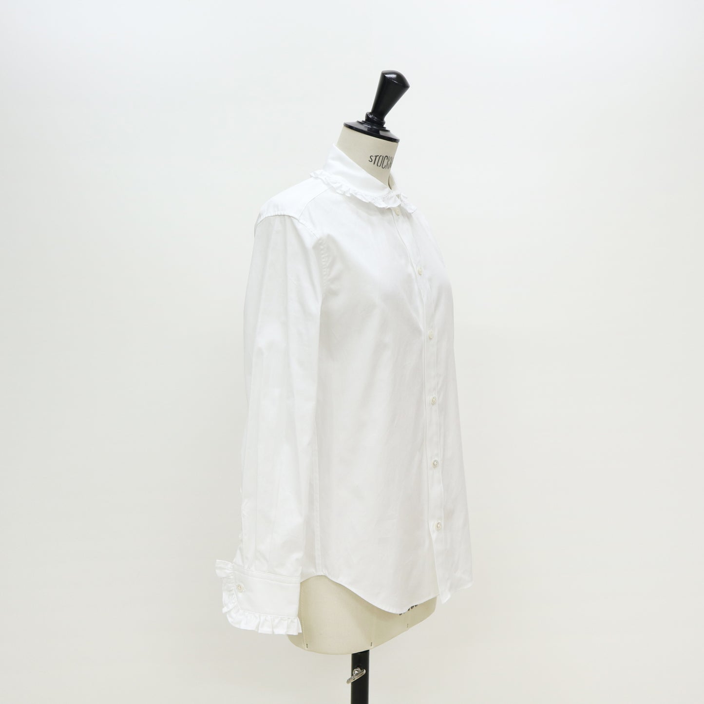 MADISONBLUE/ROUND COLLAR FRILL SH L.OX