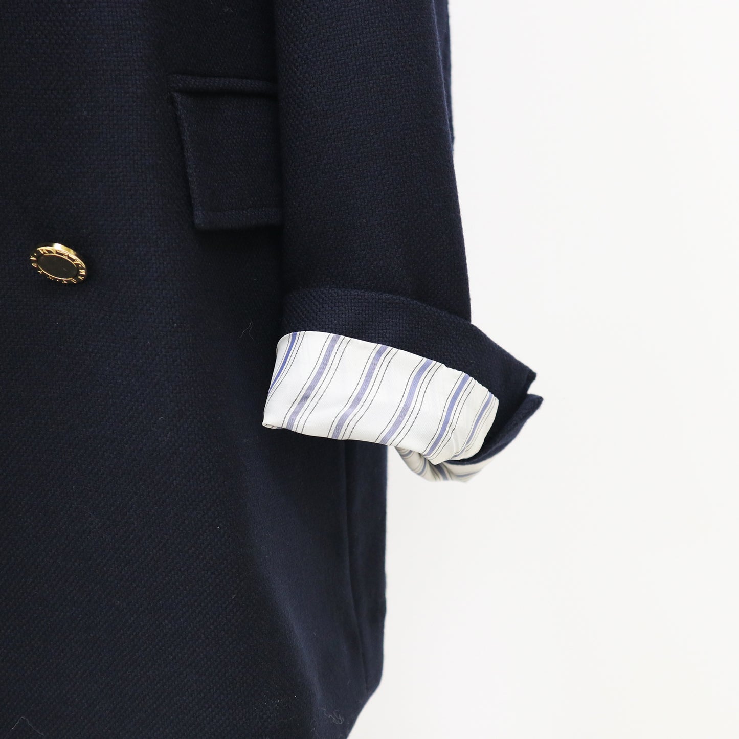 COUTURE D’ADAM/ITALIAN HOP SACK CADIGAN BLAZER