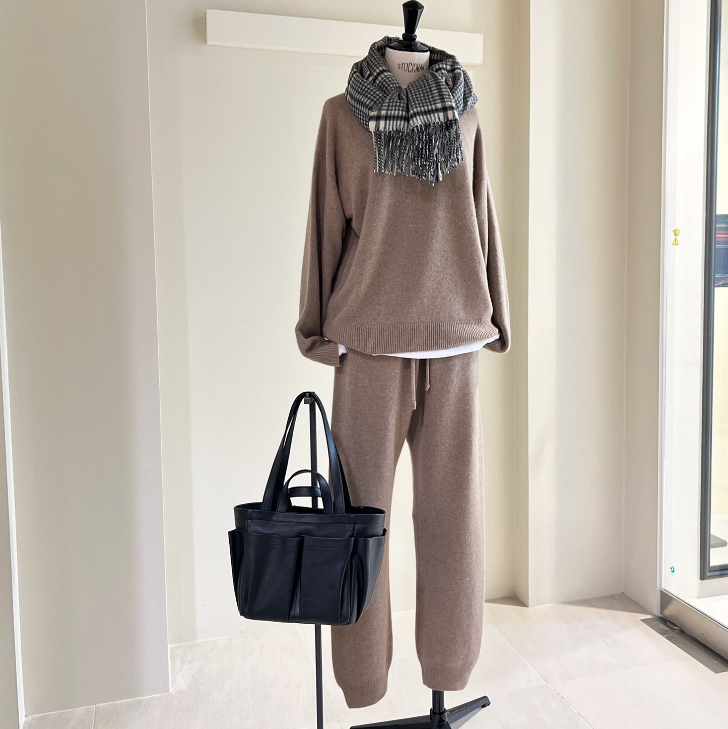 AURALEE/BABY CASHMERE KNIT P/O