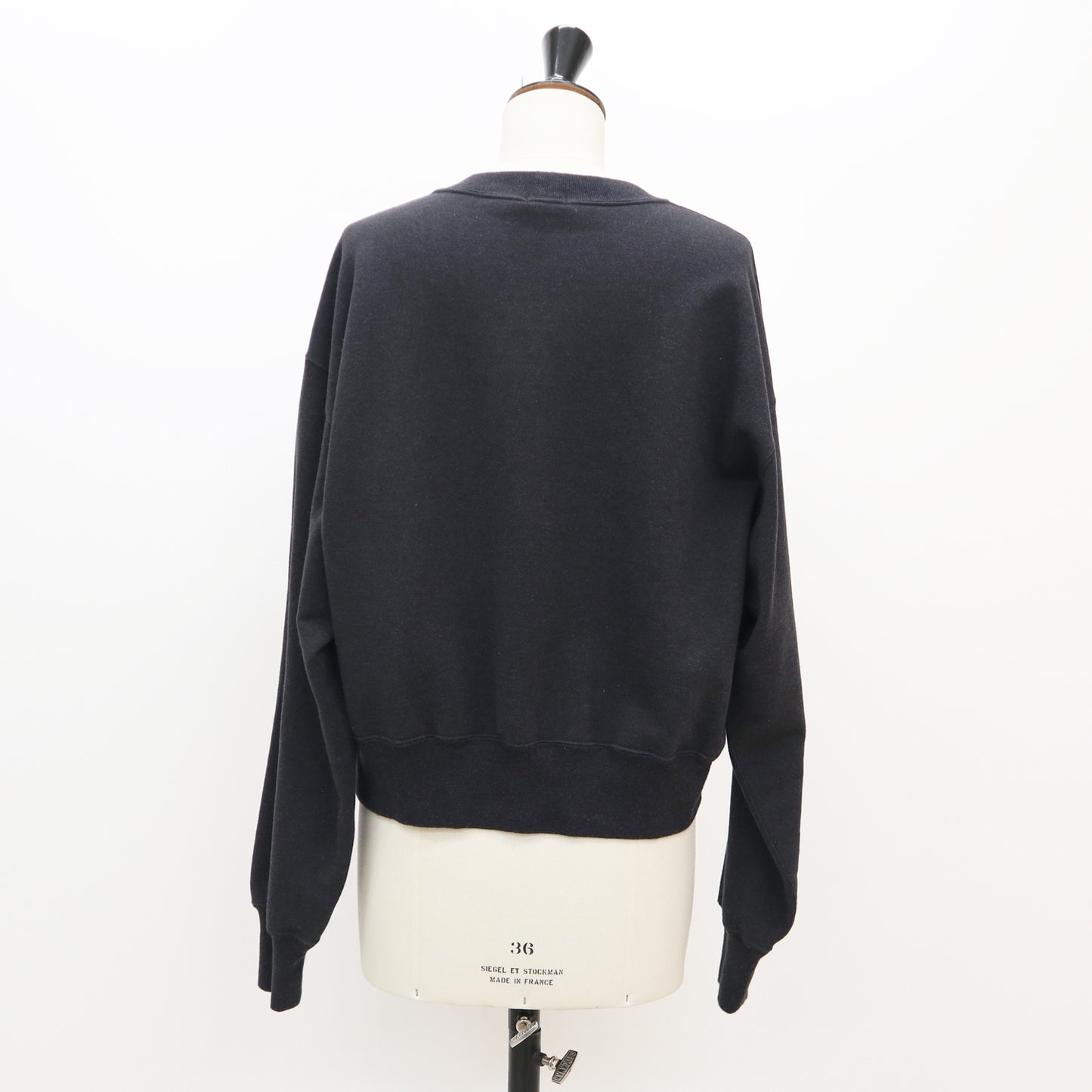 LOEFF/COTTON CROPPED SWEAT