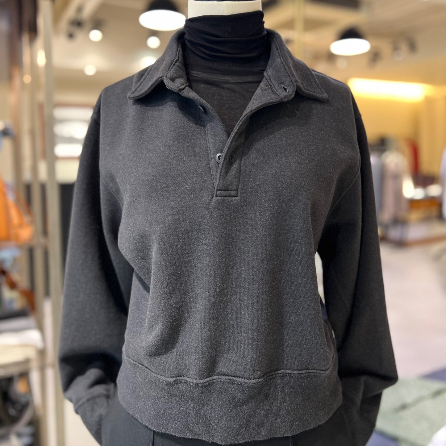 LOEFF/COTTON SWEAT POLO