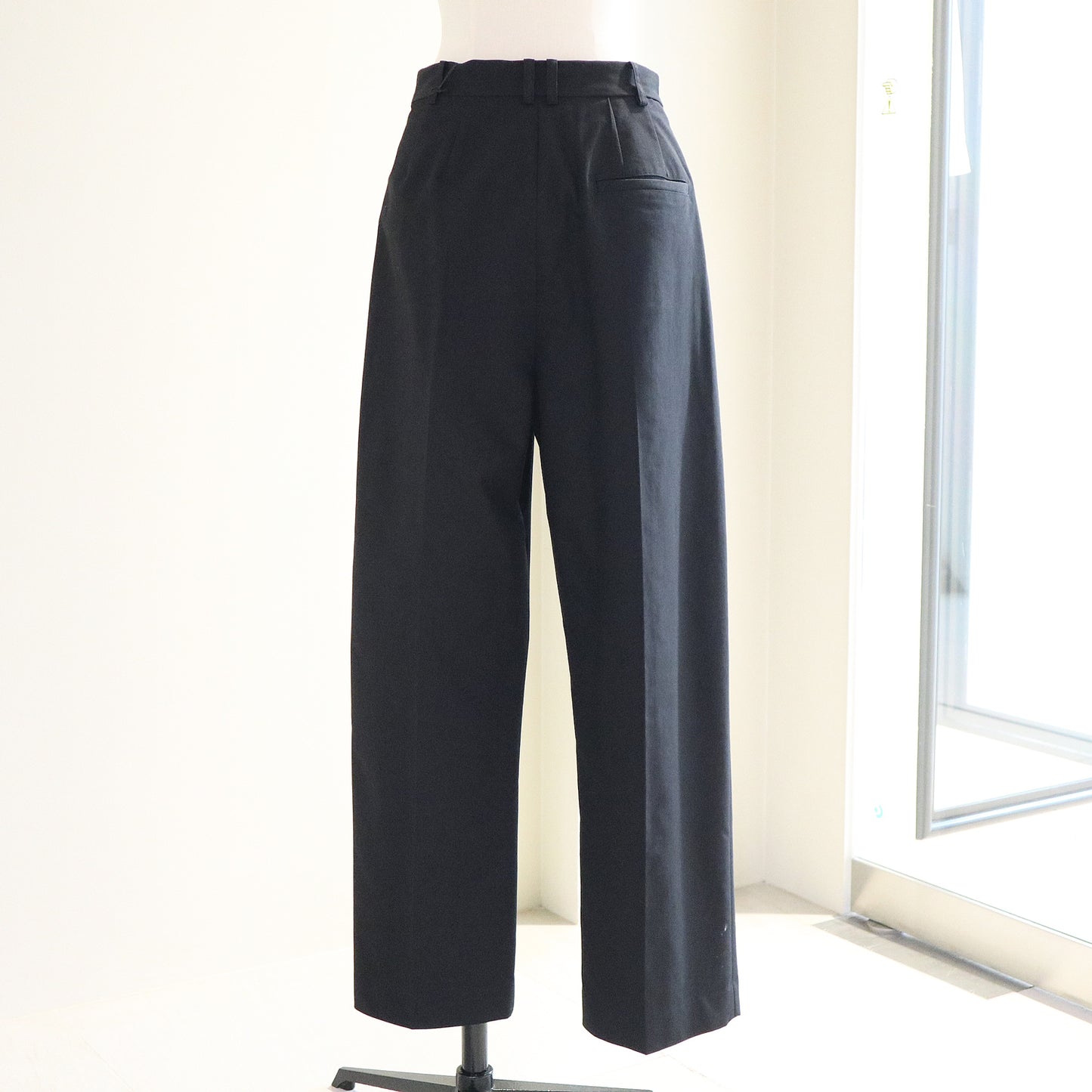 THREEDOTSTURQUOISE/THREE TUCK PANTS