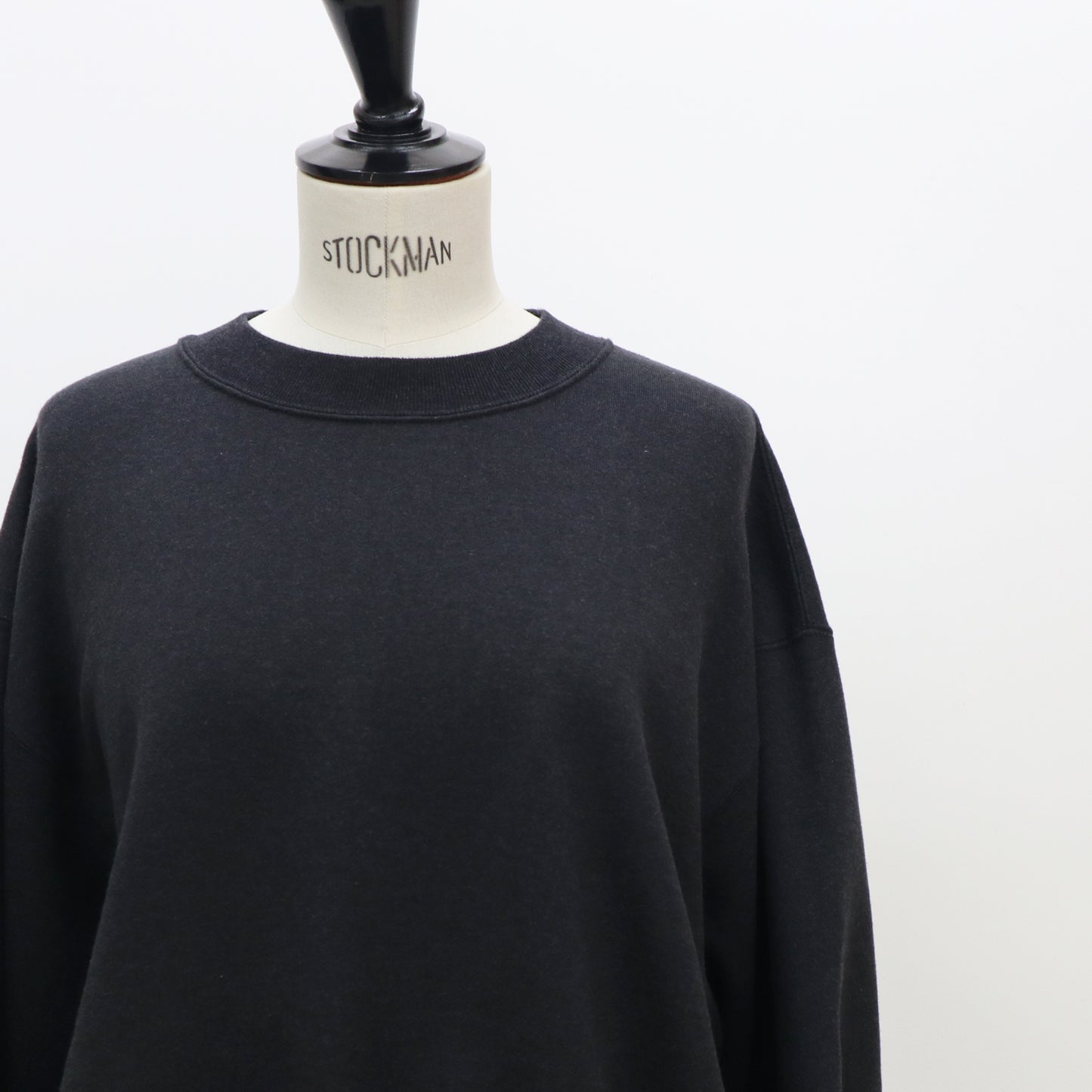 LOEFF/COTTON CROPPED SWEAT