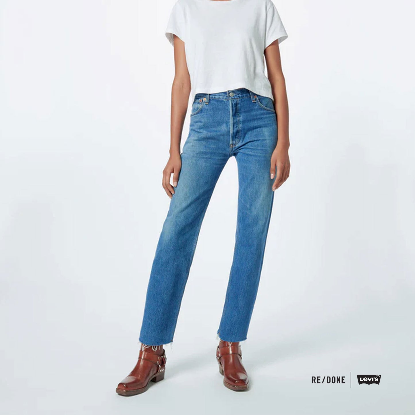 RE/DONE|Levi's HIGH RISE STOVE PIPE size26A