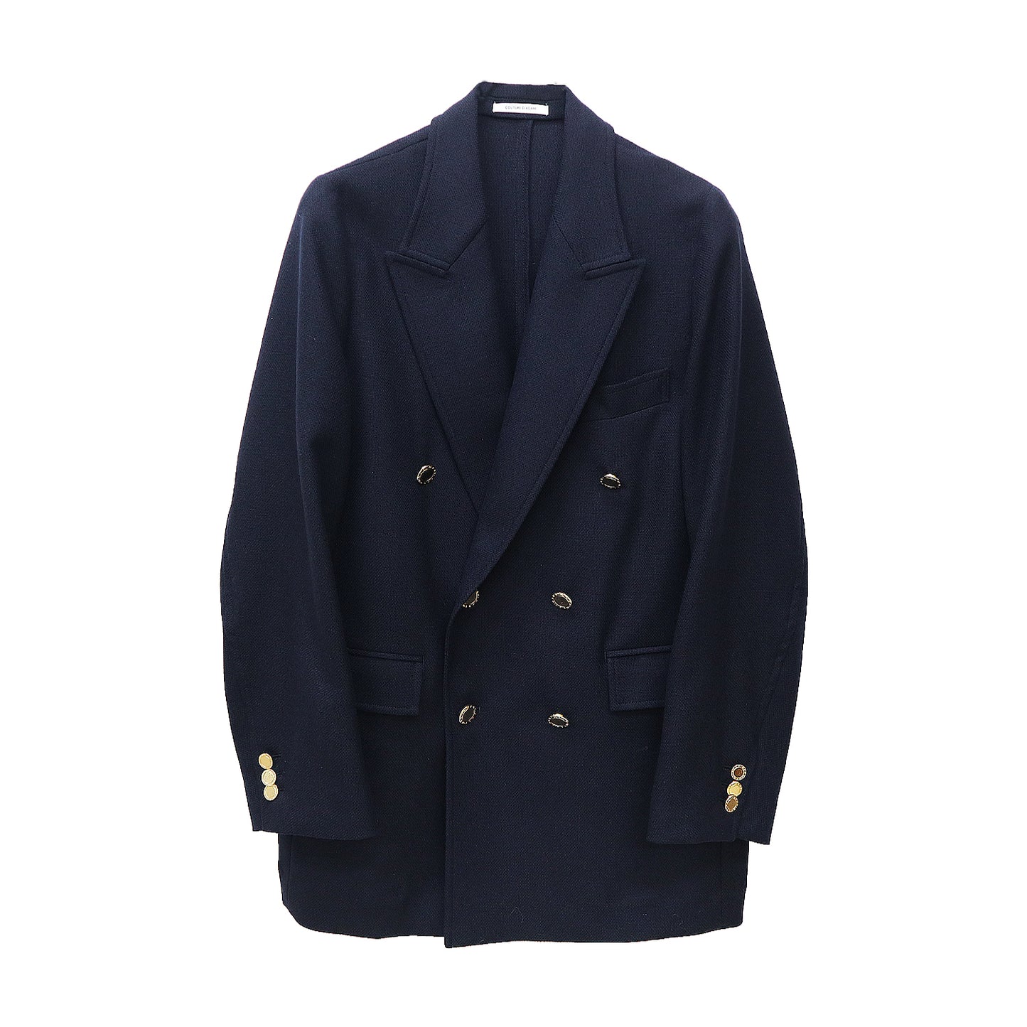 COUTURE D’ADAM/ITALIAN HOP SACK CADIGAN BLAZER