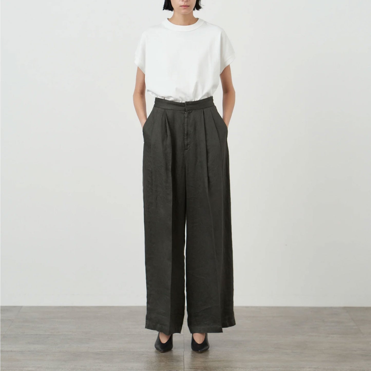 ATON/ 12/-AIR SPINNING OVERSIZED PULLOVER