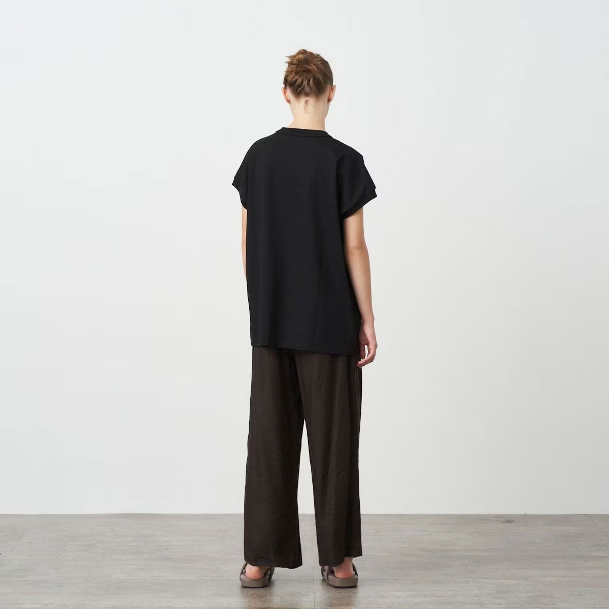 ATON/ 12/-AIR SPINNING OVERSIZED PULLOVER