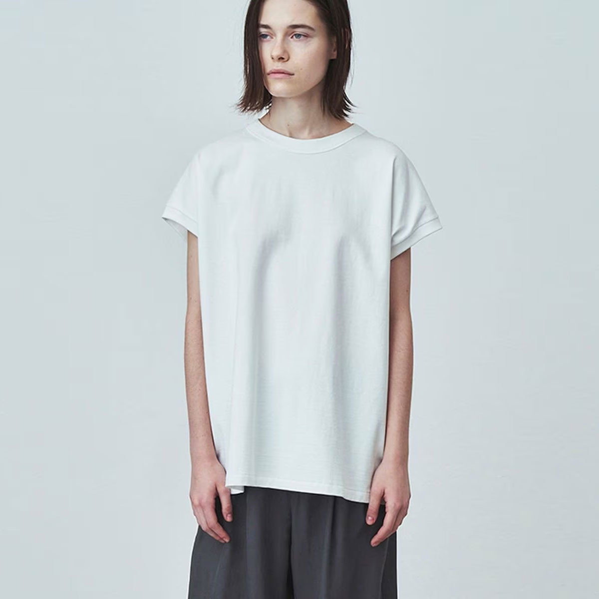 ATON/ 12/-AIR SPINNING OVERSIZED PULLOVER