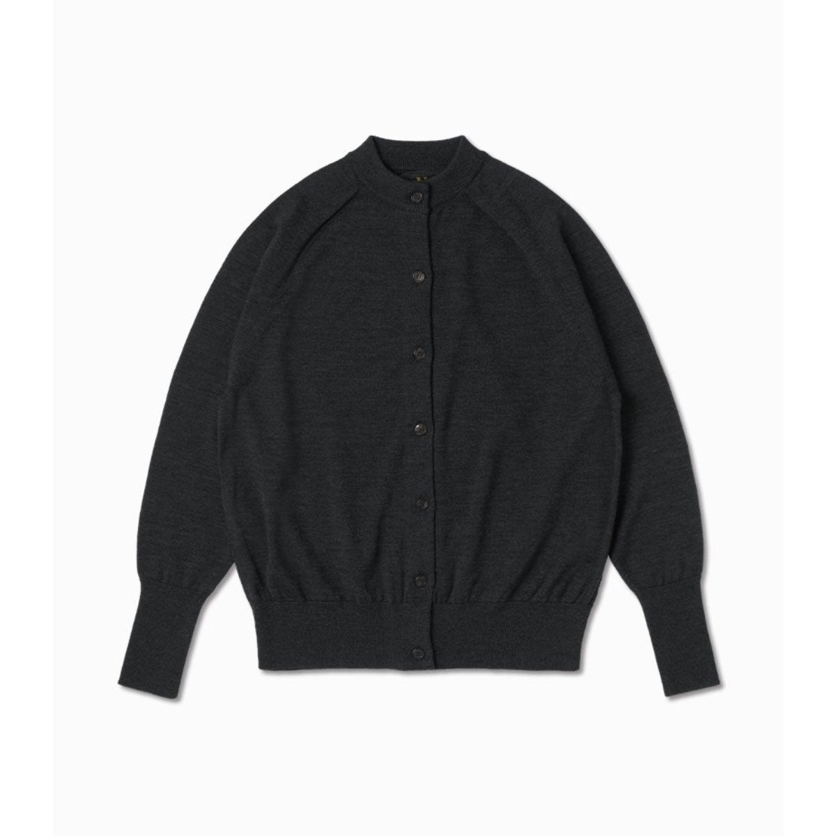 BATONER/Baby Wool Crew Neck Cardigan