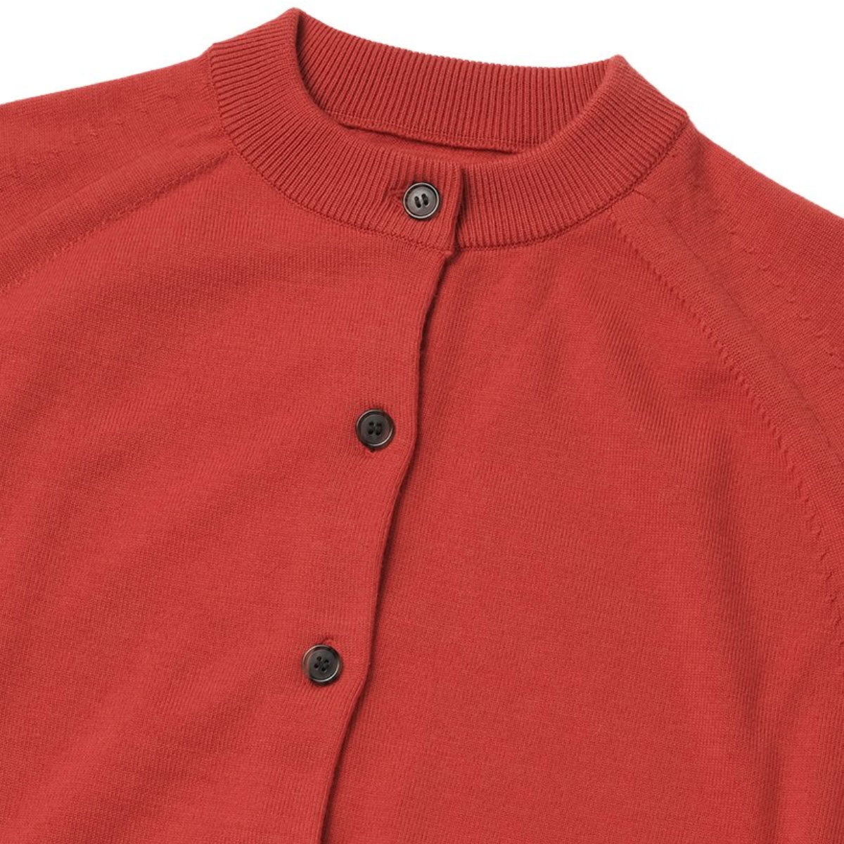 BATONER/Baby Wool Crew Neck Cardigan