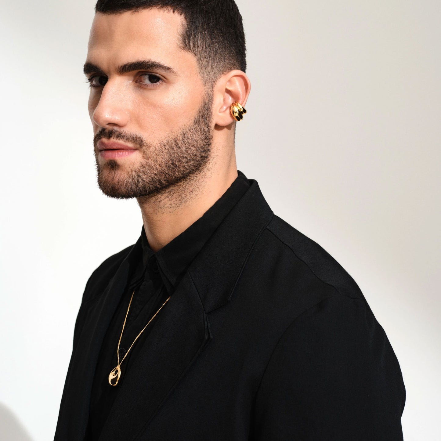 TOMWOOD/Bao Ear Cuff Small Gold