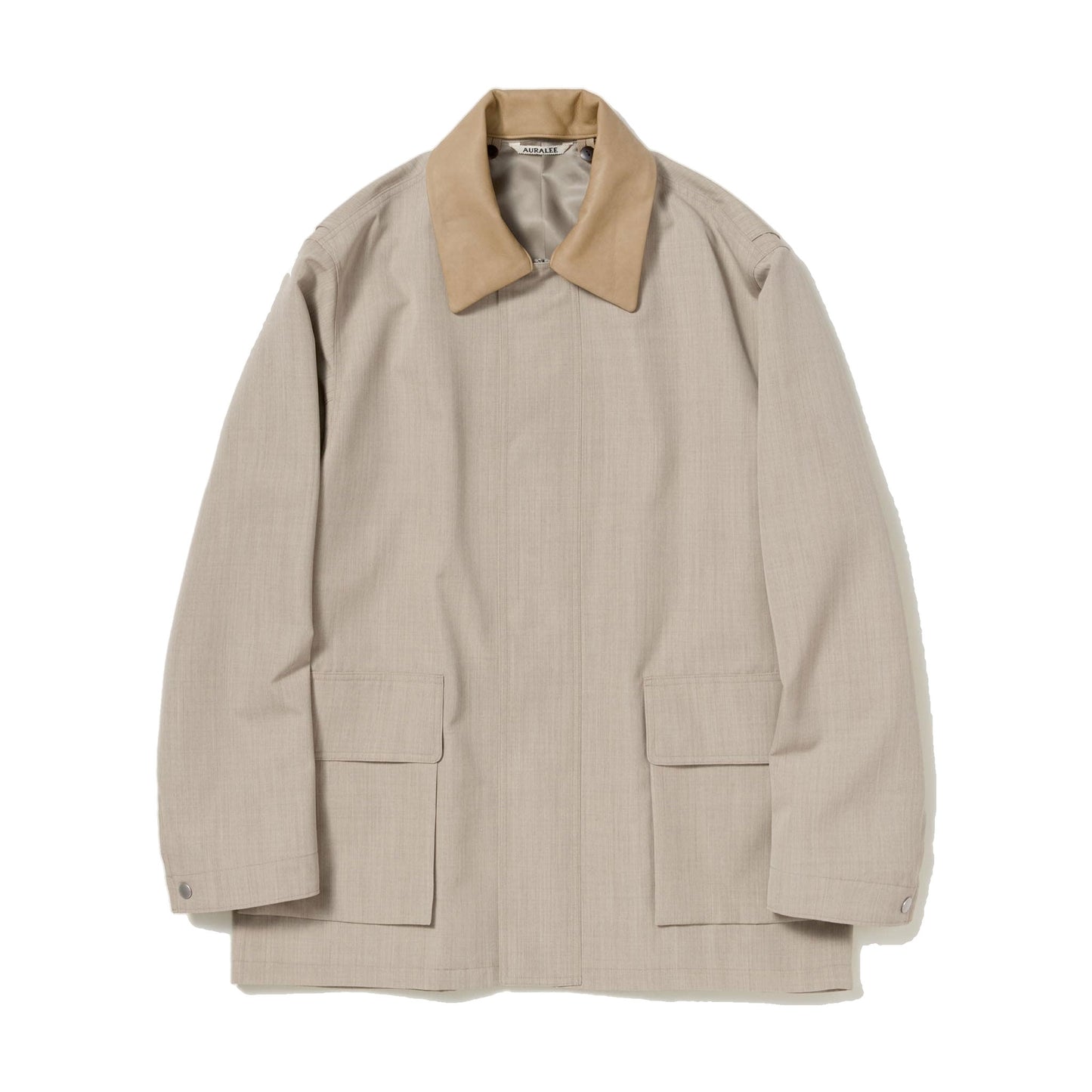 AURALEE/WOOL MAX CANVAS BLOUSON