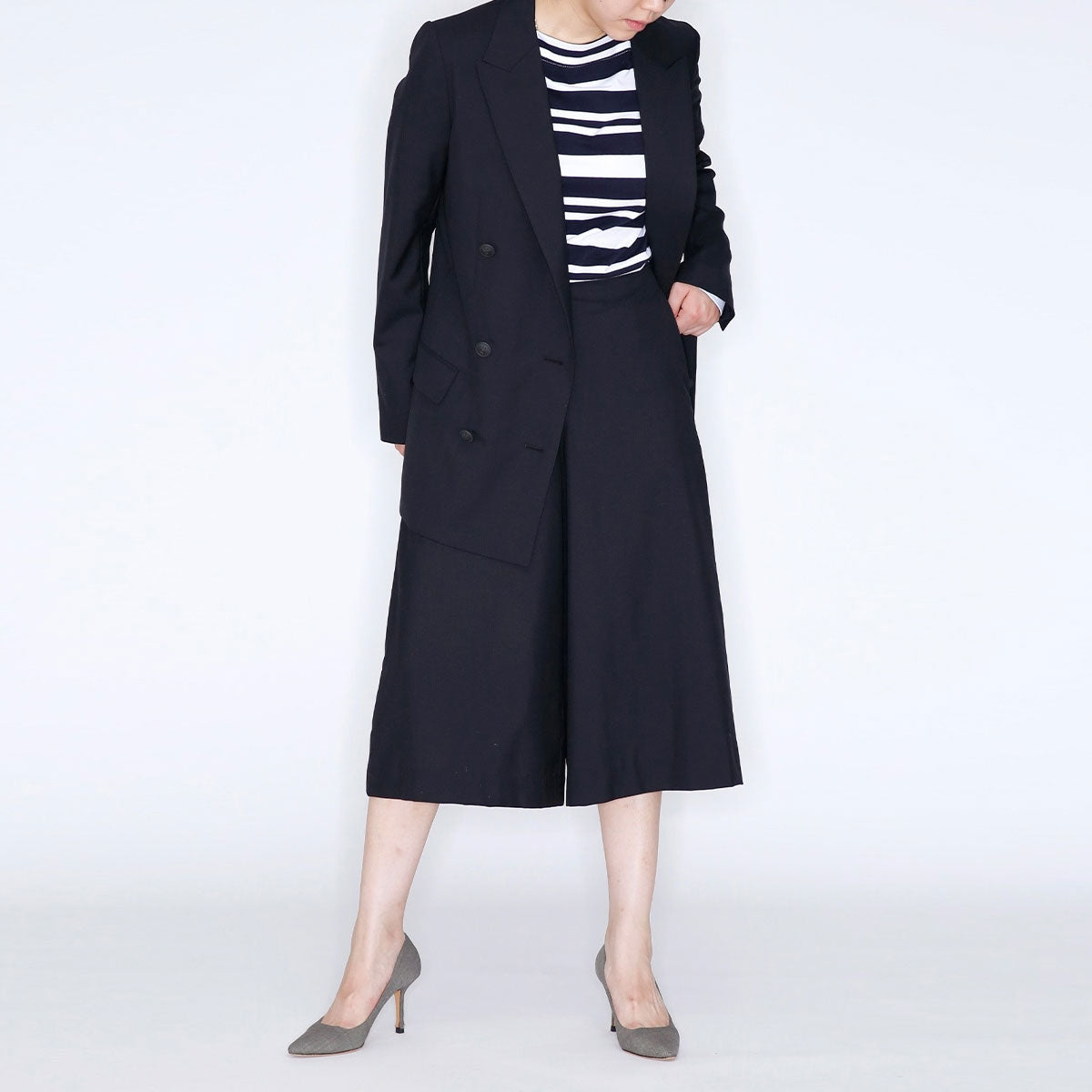 MADISONBLUE/FLARE CULOTTES W TROPICAL