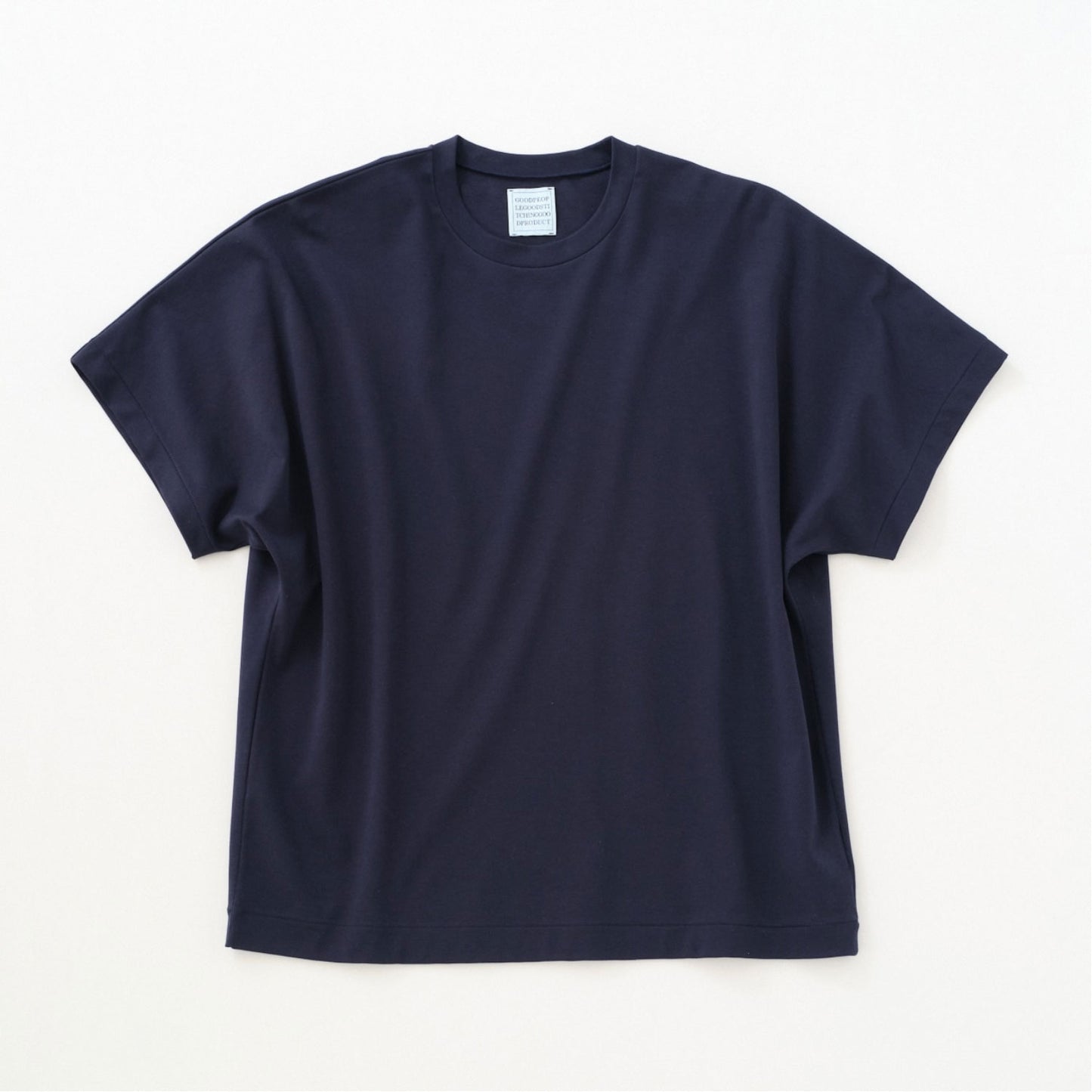 GOOD PEOPLE GOOD STITCHING GOOD PRODUCT/HIGHGAUGE INTERLOOK CREW NECK DOLMAN SLEEVE T
