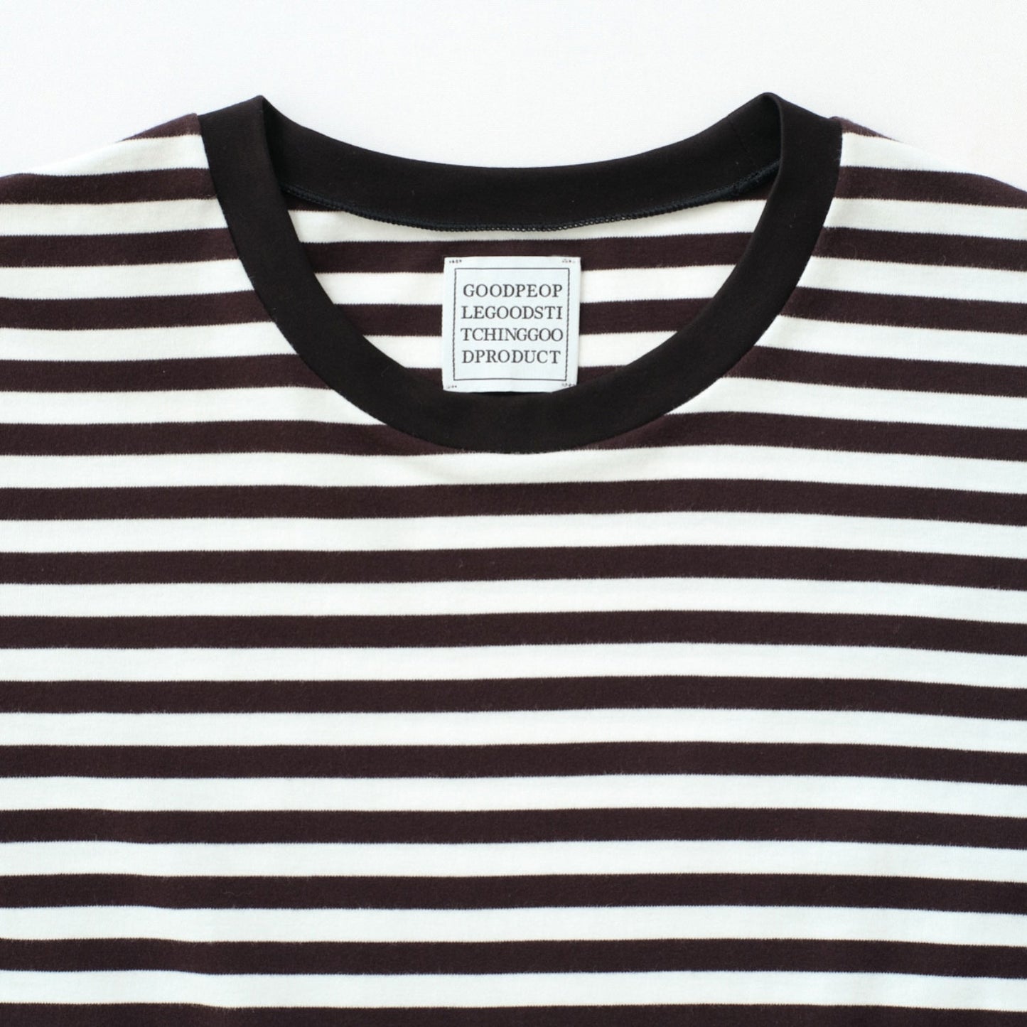 GOOD PEOPLE GOOD STITCHING GOOD PRODUCT/HIGHGAUGE INTERLOOK CREW NECK DOLMAN SLEEVE T