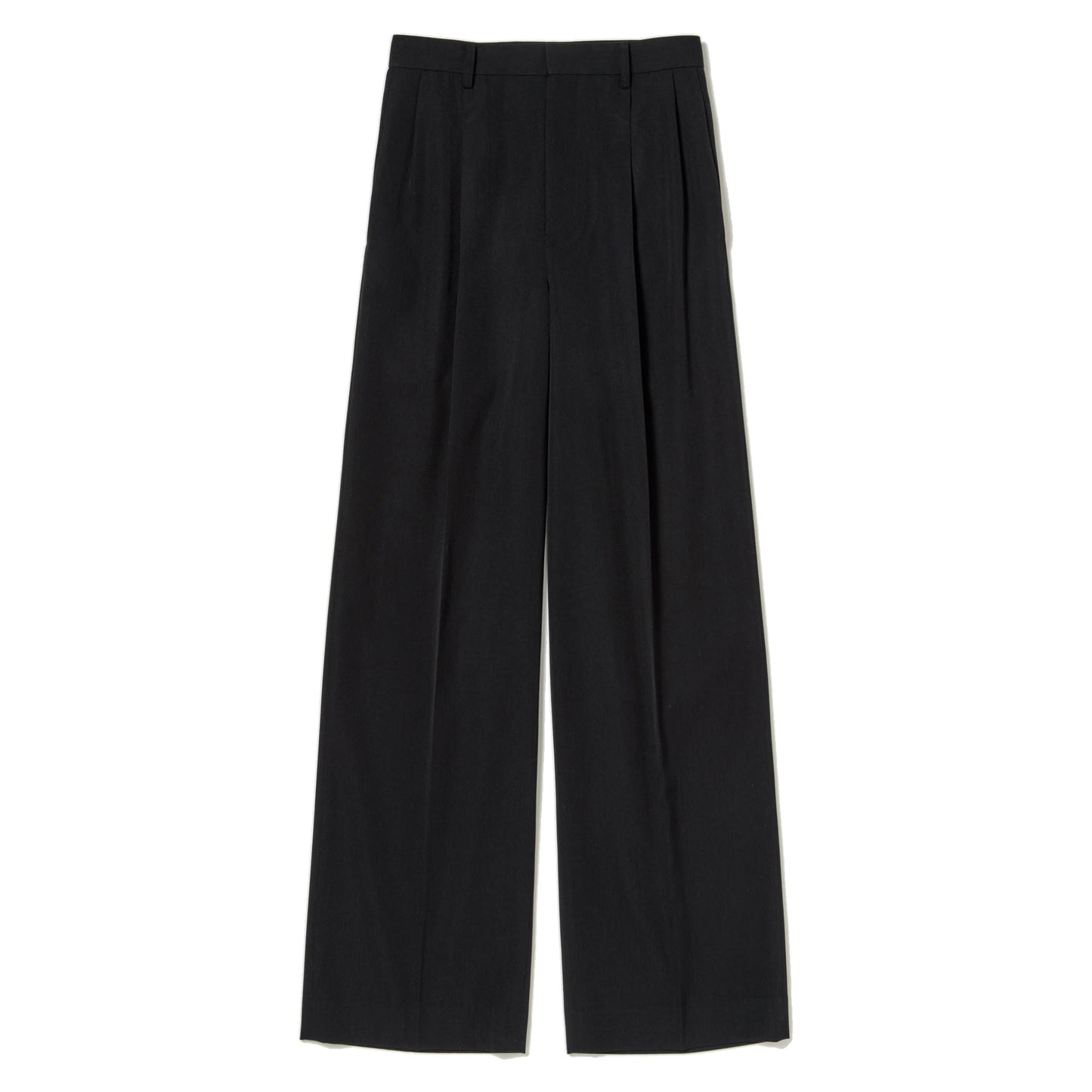 AURALEE/LIGHT WOOL MAX CABARDINE TWO-TUCK SLACKS