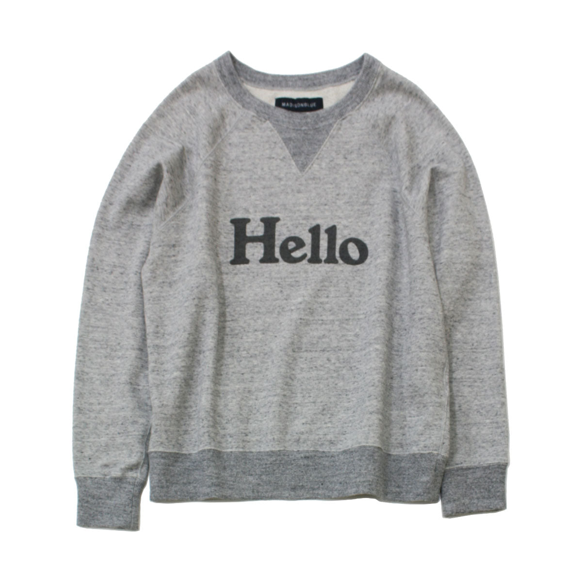 MADISONBLUE/HELLO SWEAT L/S URAKE DYED