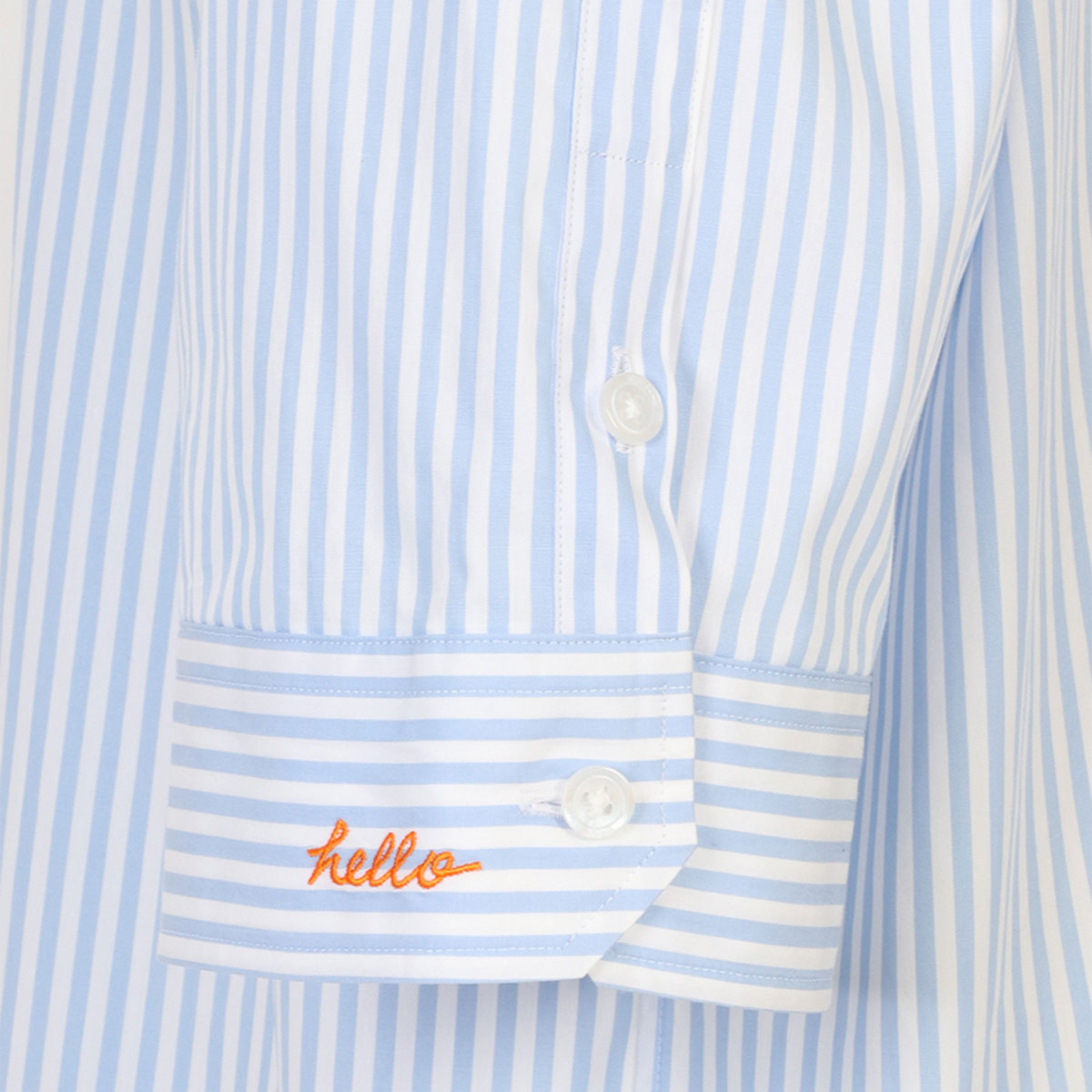 MADISONBLUE/RELAXED FIT S/S SH STRIPE