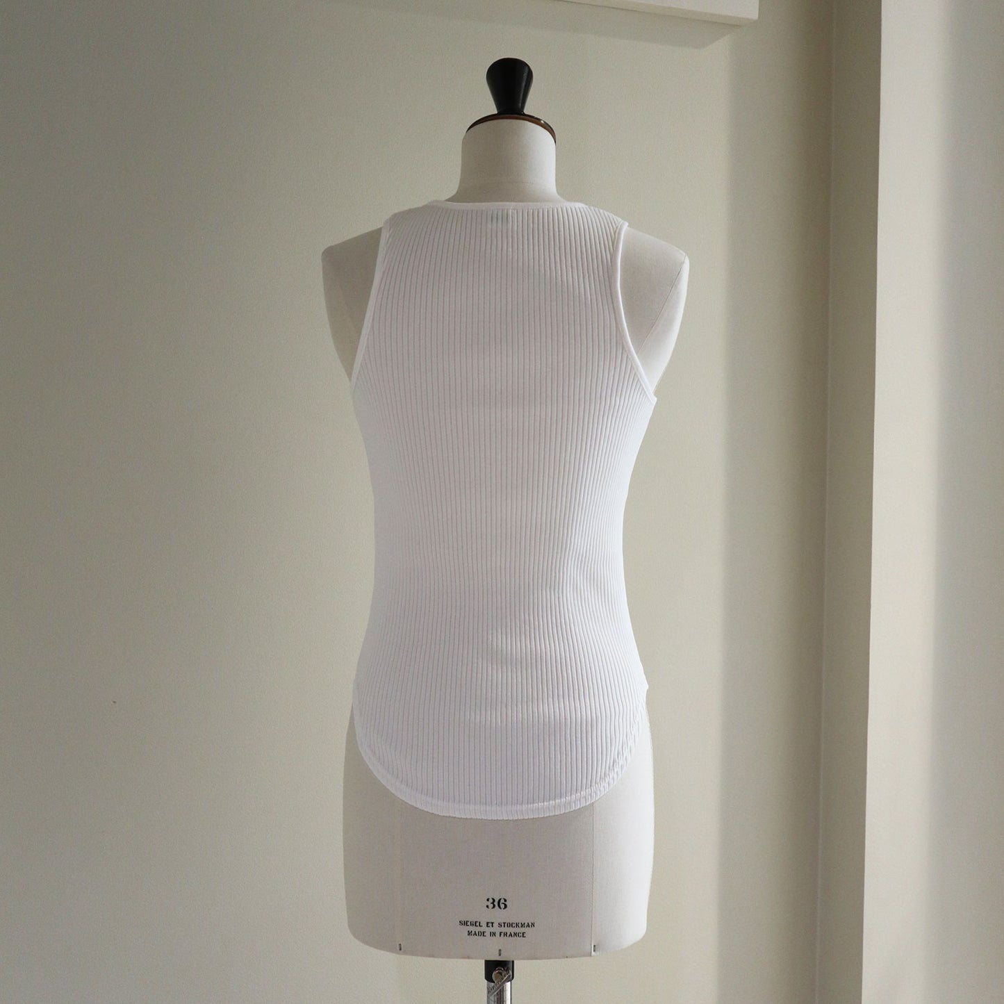 BOWTE/HIGH TWIST COTTON RIB TUNK TOP