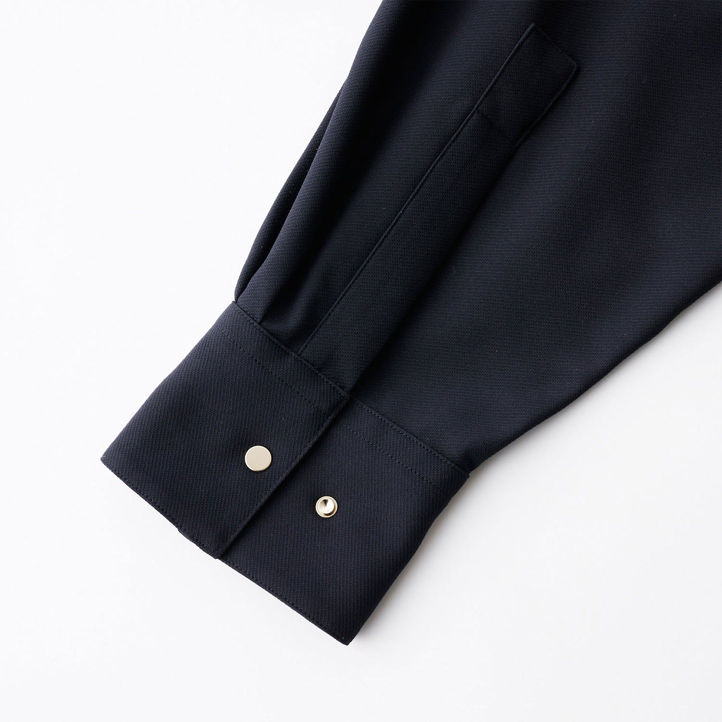 GOOD PEOPLE GOOD STITCHING GOOD PRODUCT/CUPRO TWILL BALANCIRCULAR®FLY FRONT EASY SHIRT JACKET