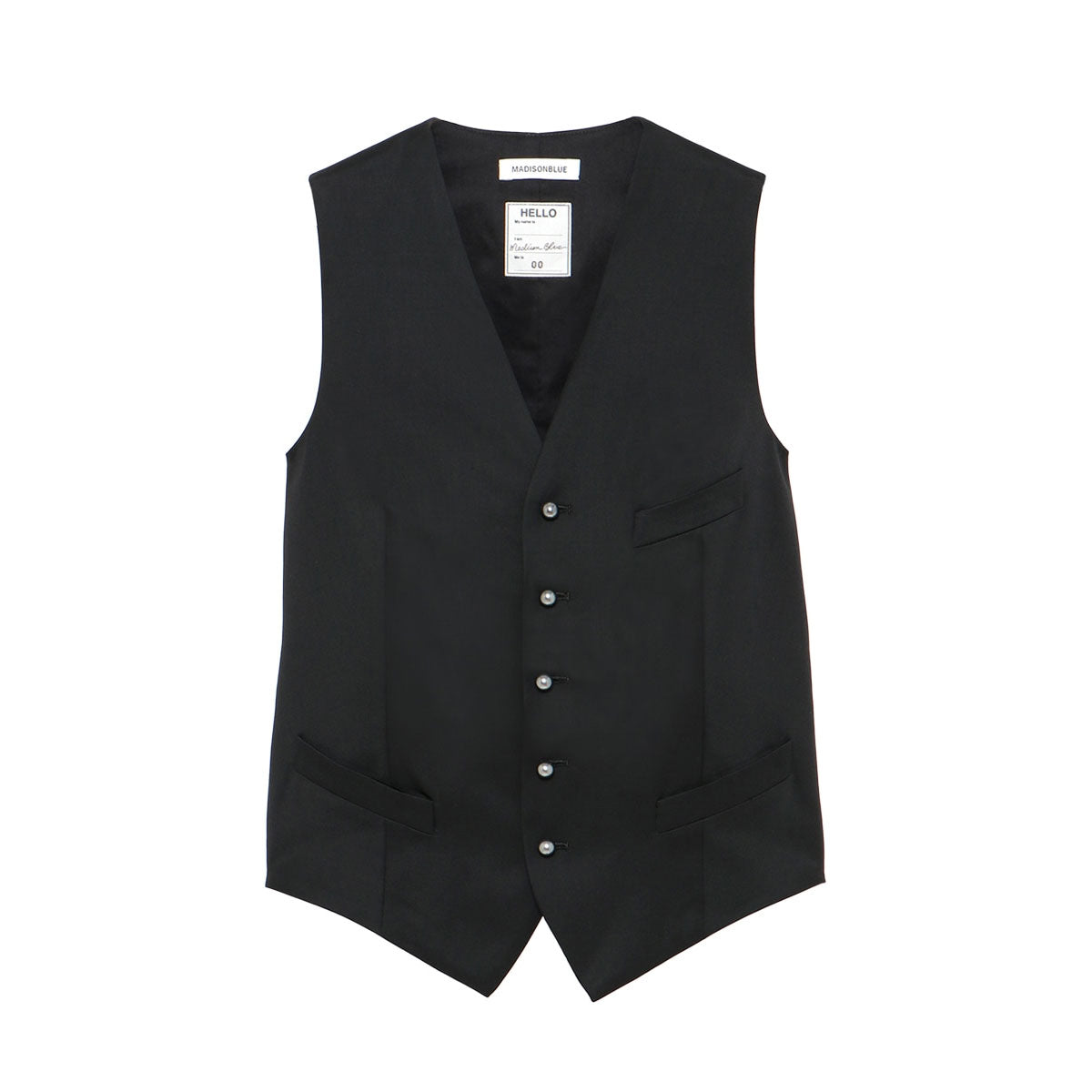 MADISONBLUE/SLIM FIT VEST PEARL