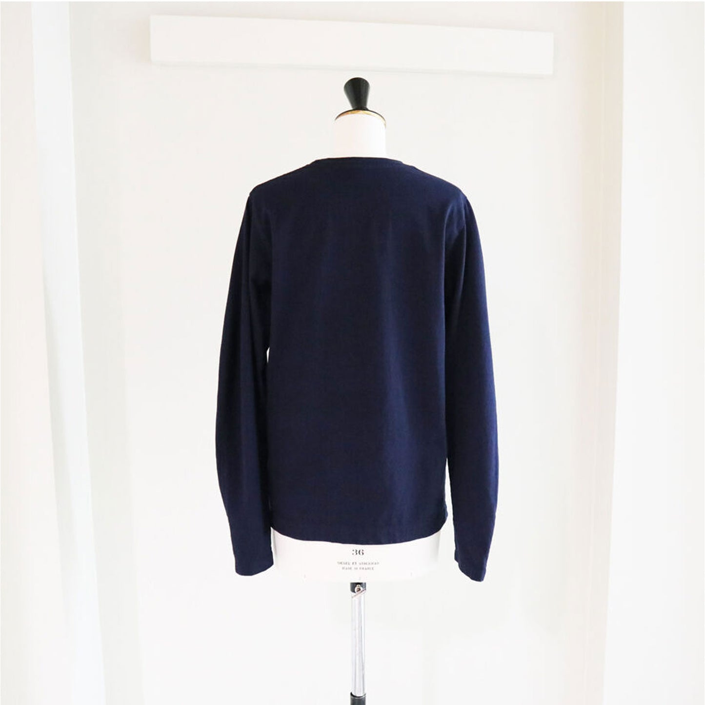 THREEDOTSTURQUOISE/FRONTIER LONGSLEEVE TEE DYED