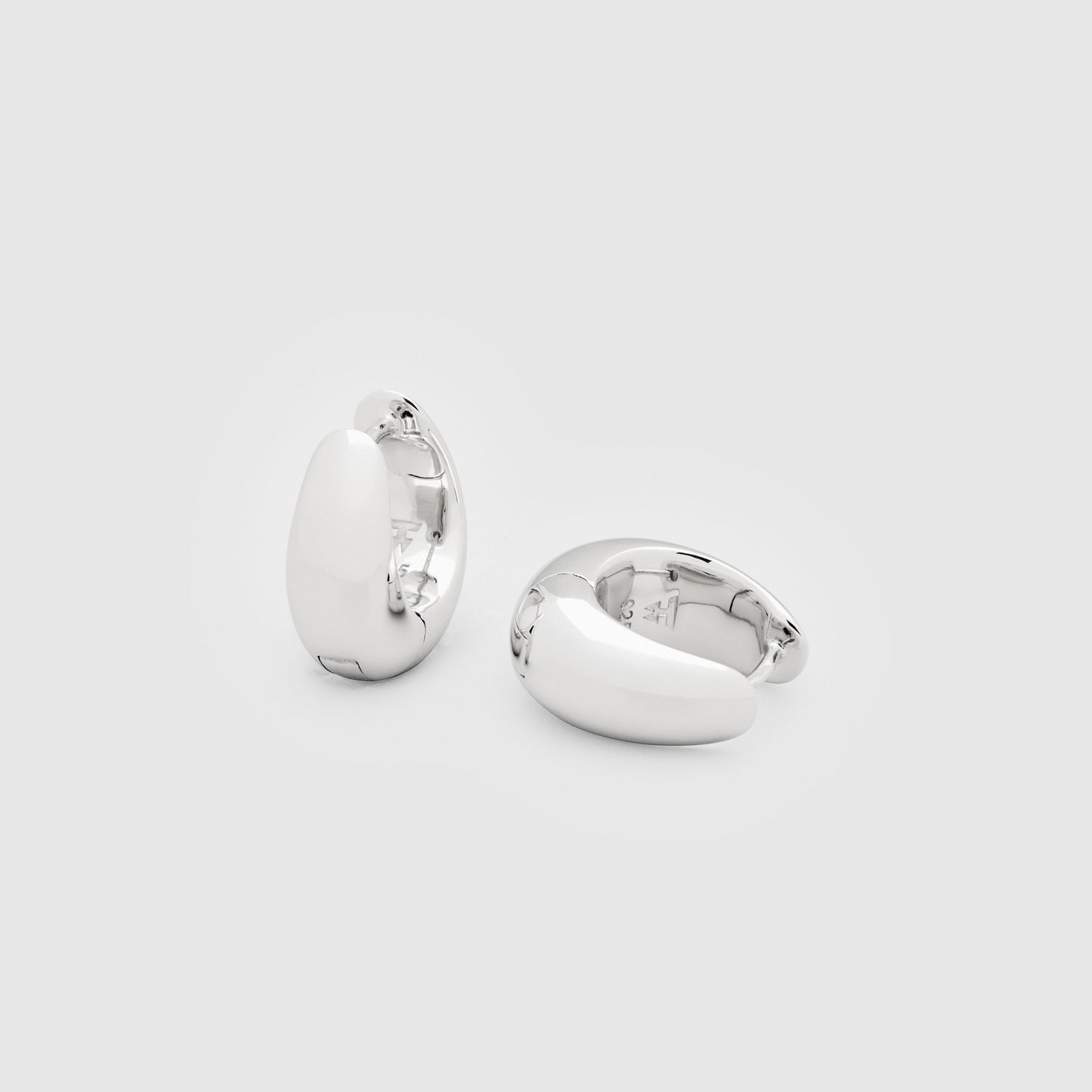 TOMWOOD/Ice Hoop Small Silver