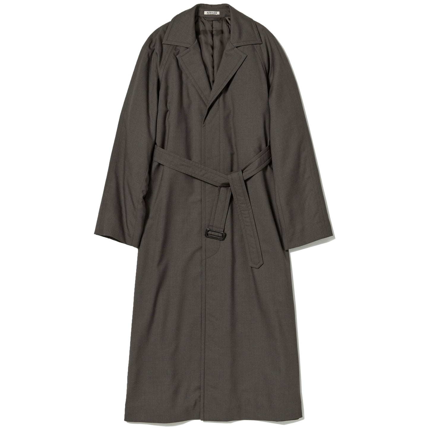 AURALEE/SUPER FINE TROPICAL WOOL CHESTERFIELD PADDED COAT