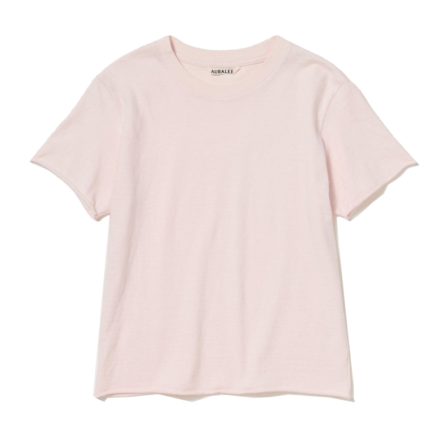 AURALEE/BRUSHED ORGANIC COTTON JERSEY TEE