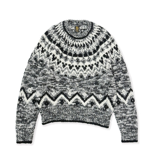 BATONER/ MOHAIR NORDIC CREW NECK