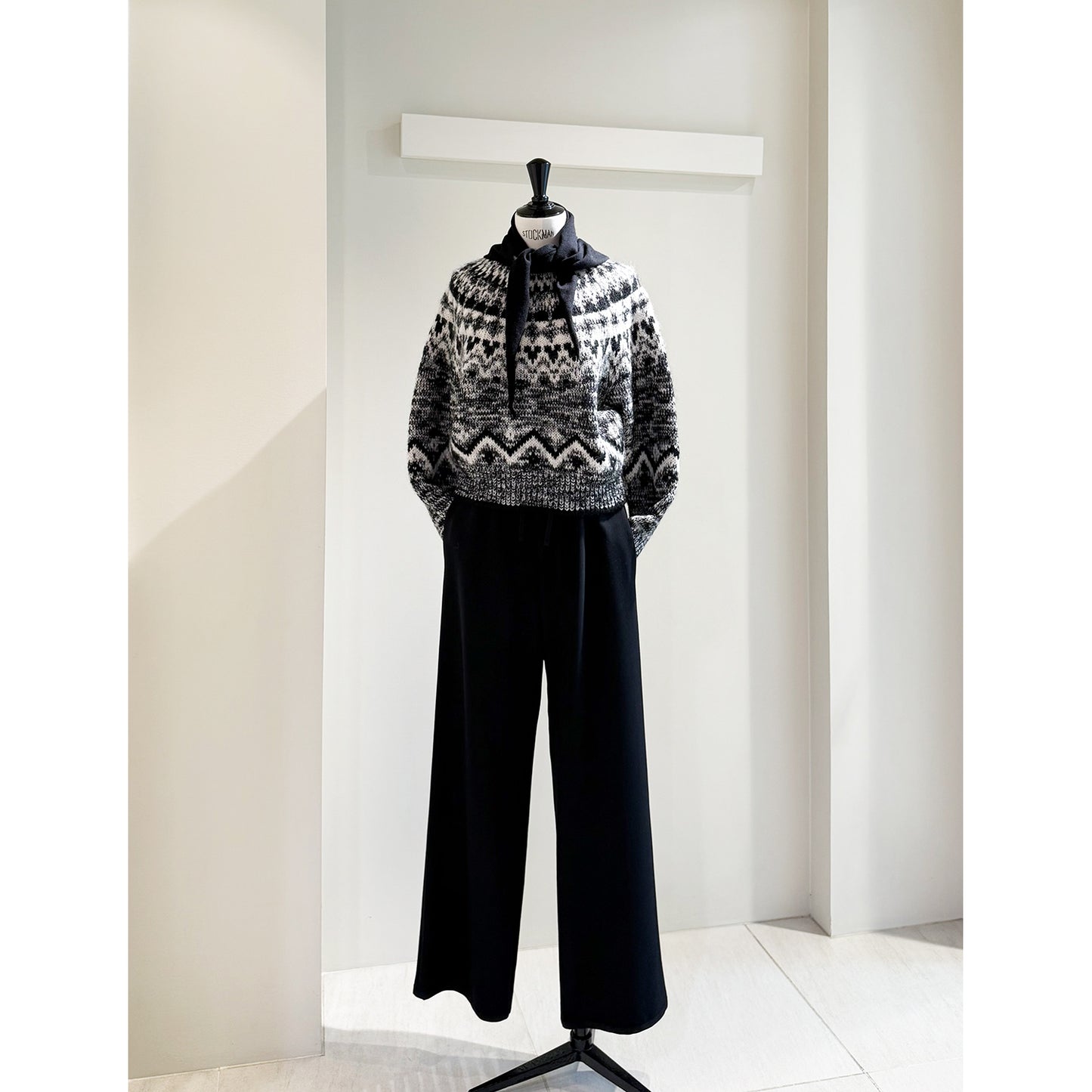 BATONER/ MOHAIR NORDIC CREW NECK