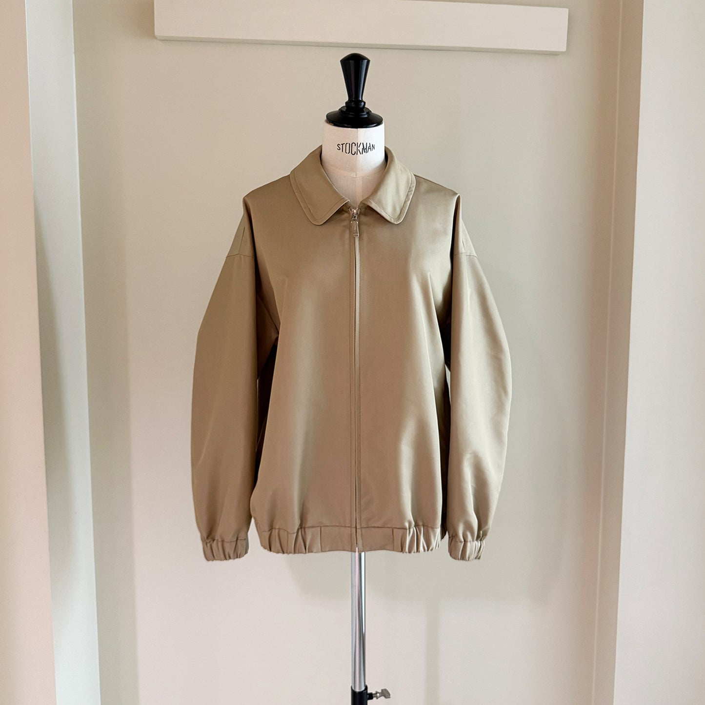 THREE DOTS TURQUOISE/GIZA GABARDINE BLOUSON