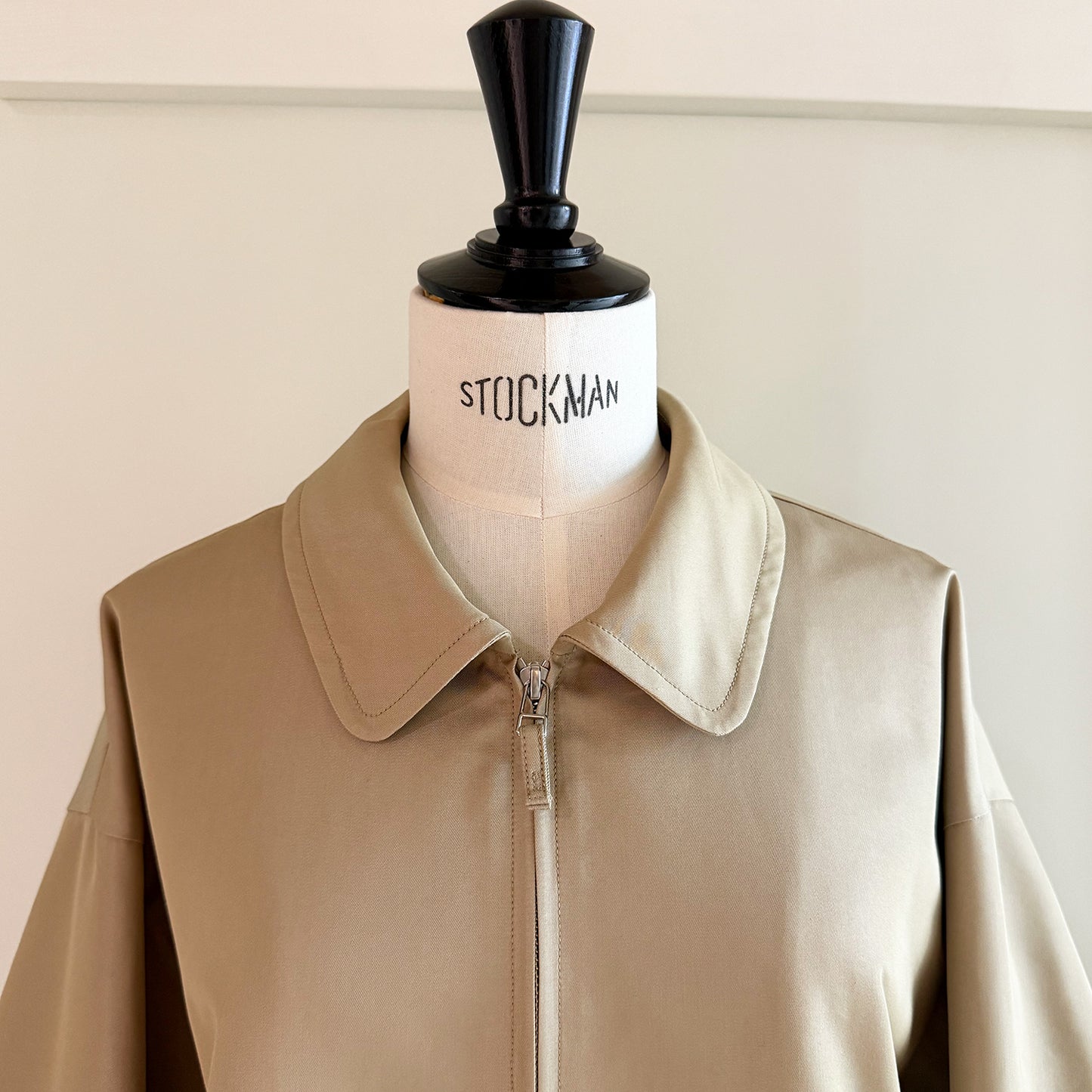 THREE DOTS TURQUOISE/GIZA GABARDINE BLOUSON