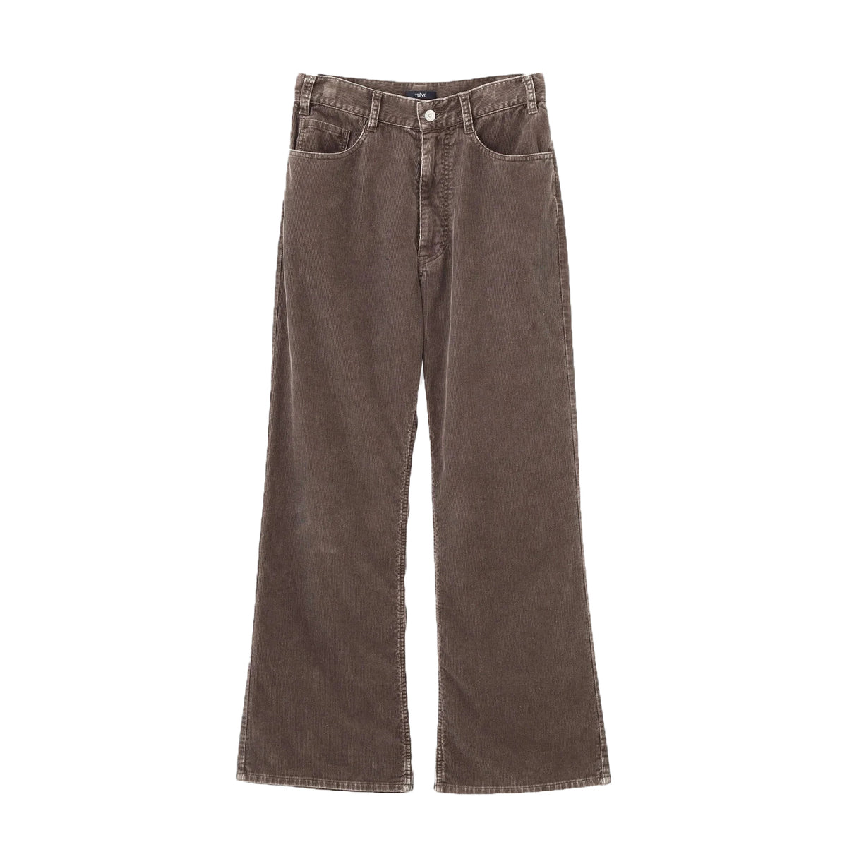 YLEVE / SULFUR-DYED BLEACHED CORDUROY PANTS