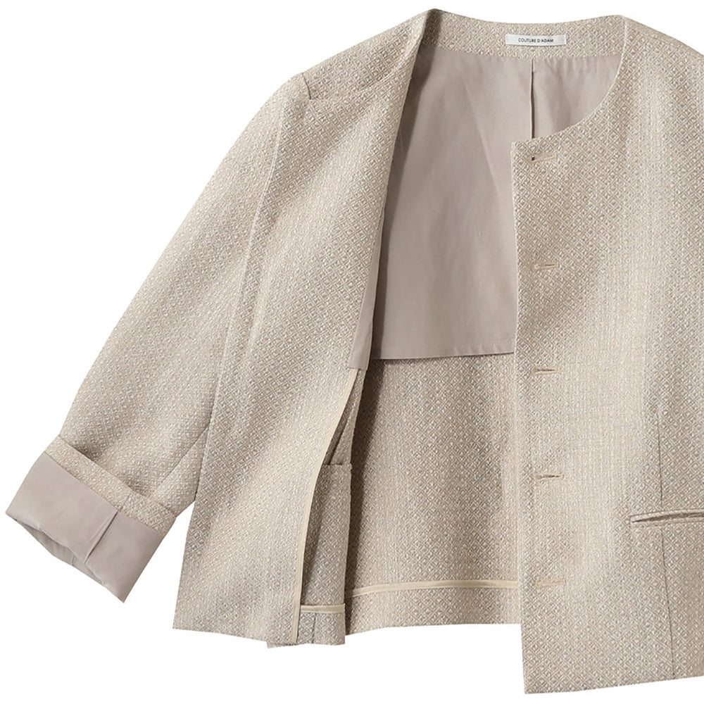 COUTURE D' ADAM/Summer Tweed Guard Jacket