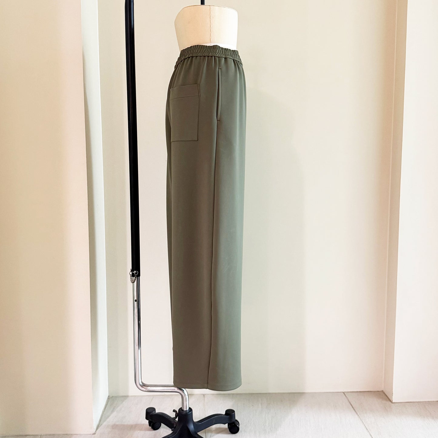 THREE DOTS TURQUOISE/SOFT CURB JERSEY PANTS