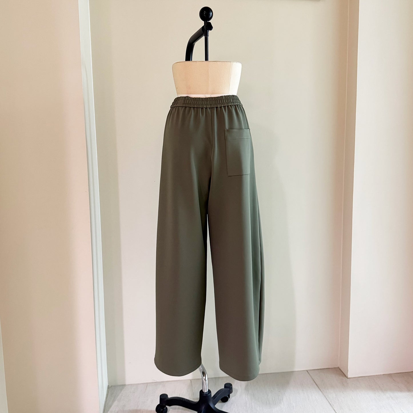 THREE DOTS TURQUOISE/SOFT CURB JERSEY PANTS