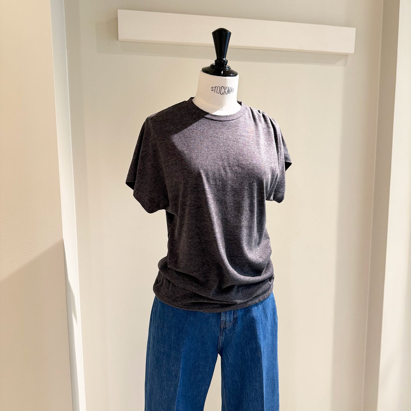 YLEVE/Tencel Cotton Slub Yarn Jersey Sleeveless Pullover