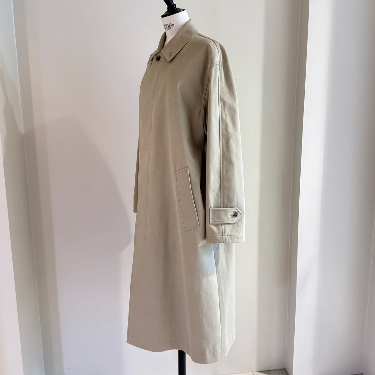 BOWTE/ ORGANIC COTTON WEST POINT COMFORT COAT