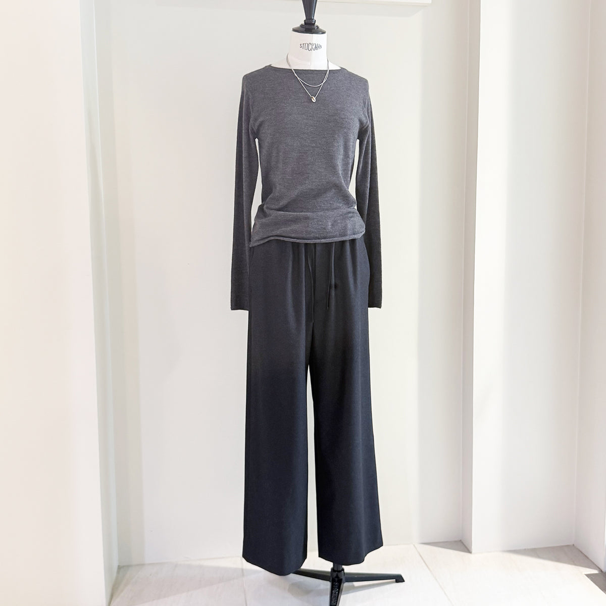 BOWTE/EXTRA FINE COLLAGE FLANNEL RELAXING PANTS