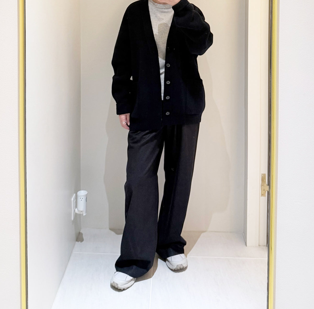 BOWTE/EXTRA FINE COLLAGE FLANNEL RELAXING PANTS
