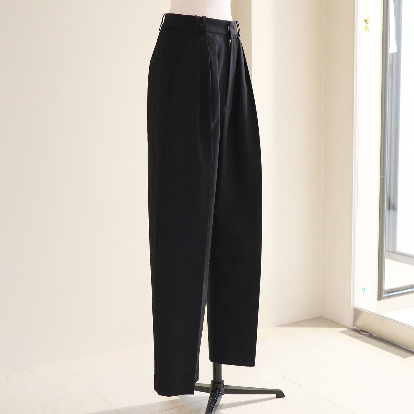 THREEDOTSTURQUOISE/【タンブラープレゼント予約販売商品】THREE TUCK PANTS