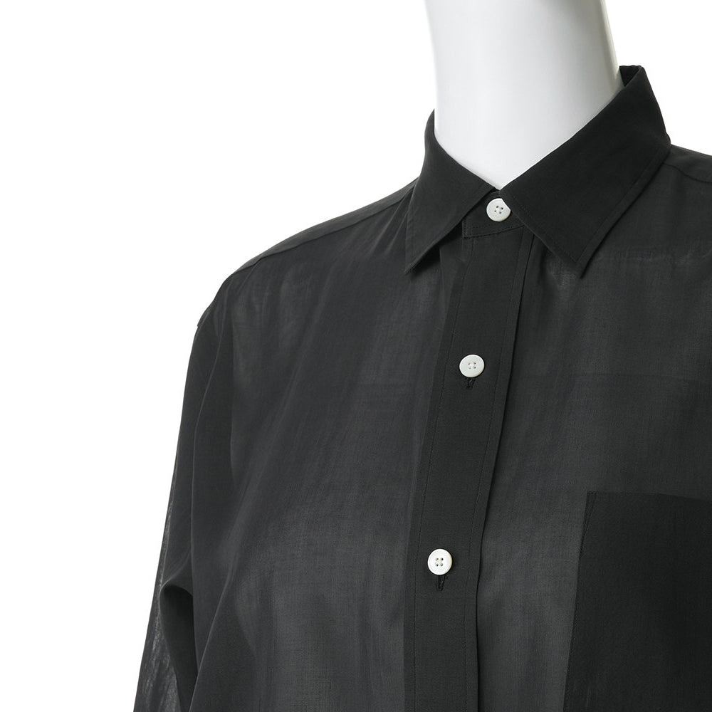 YLEVE/Cotton Voile Lawn Long Sleeve Shirt