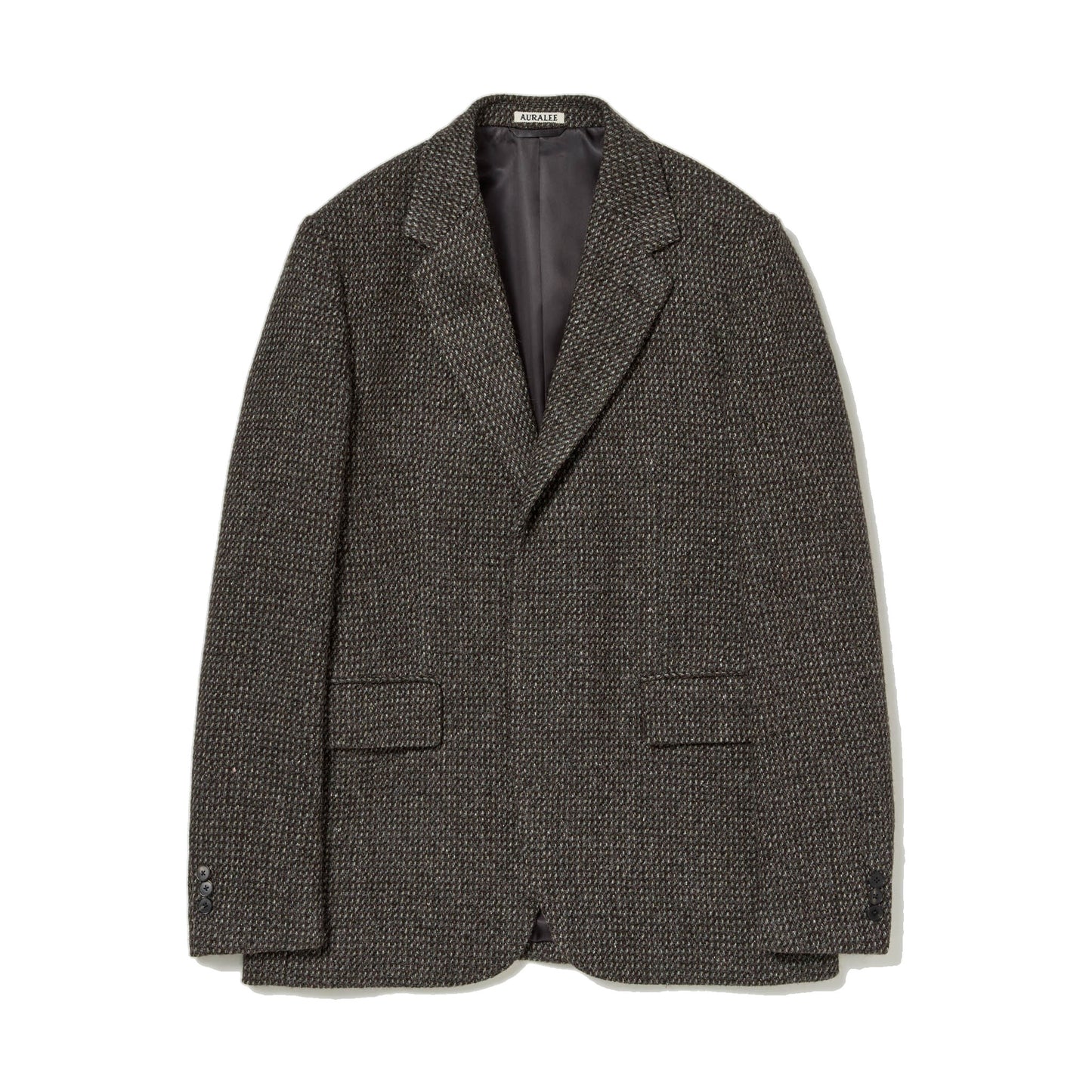AURALEE/ALPACA WOOL SILK TWEED OVER JACKET