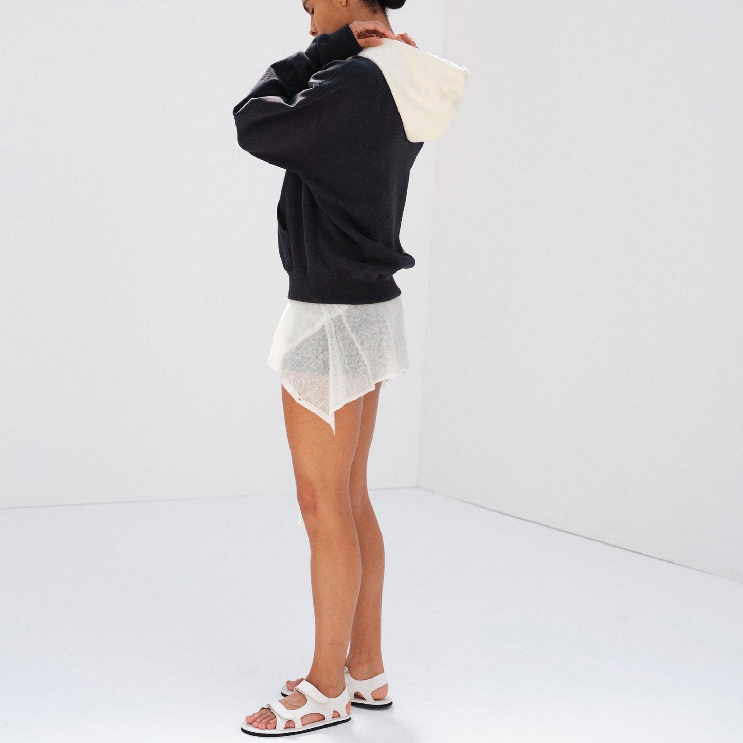 AURALEE/SMOOTH SOFT BD SWEAT P/O PARKA