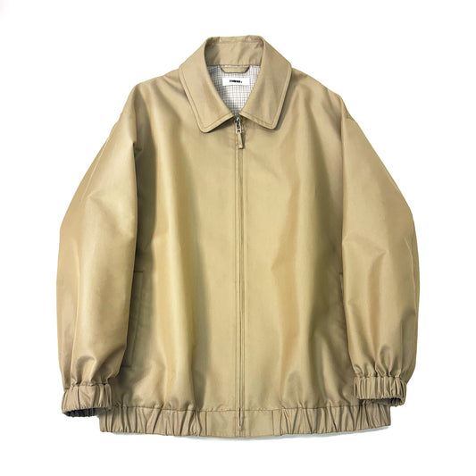 THREE DOTS TURQUOISE/GIZA GABARDINE BLOUSON